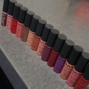 ALL 14 NYX SOFT MATTE LIP CREAM